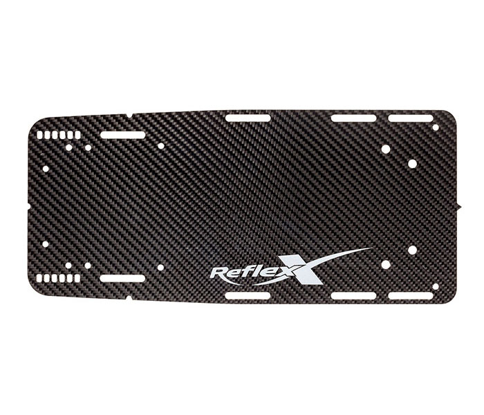 Reflex Blank Carbon Long Front Plate Size 12