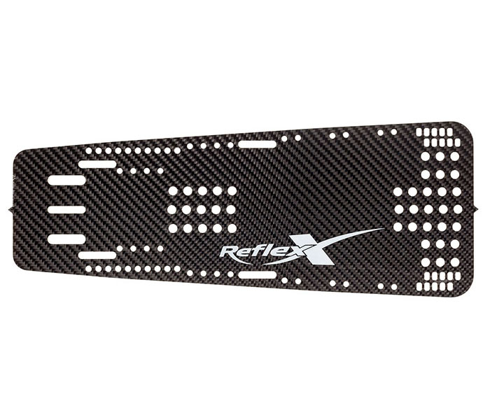 Reflex Blank Carbon Rear Slalom Plate All Sizes