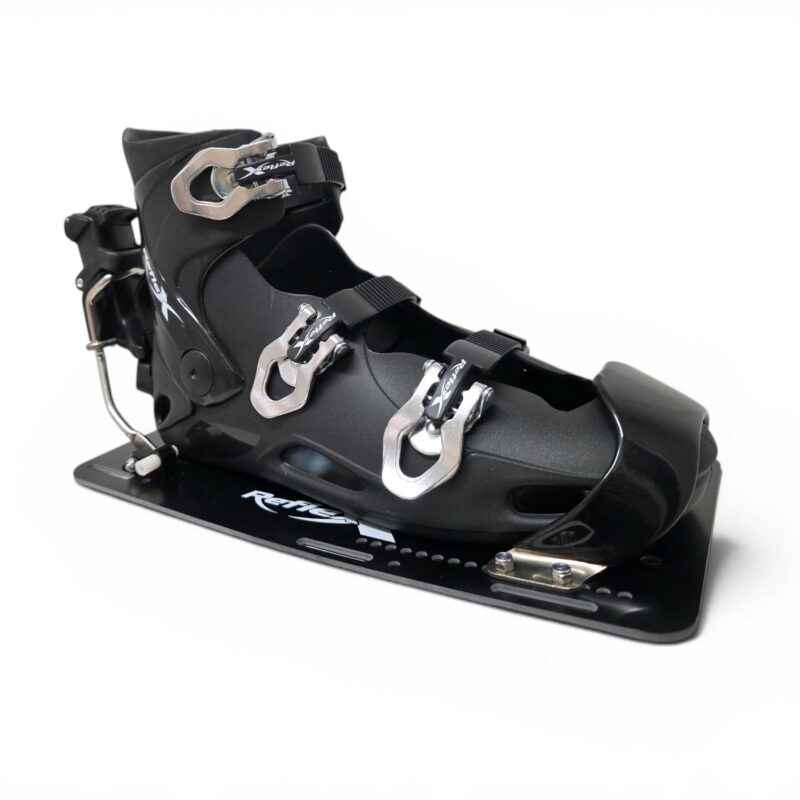 Stainless steel toe loop with protective coating
